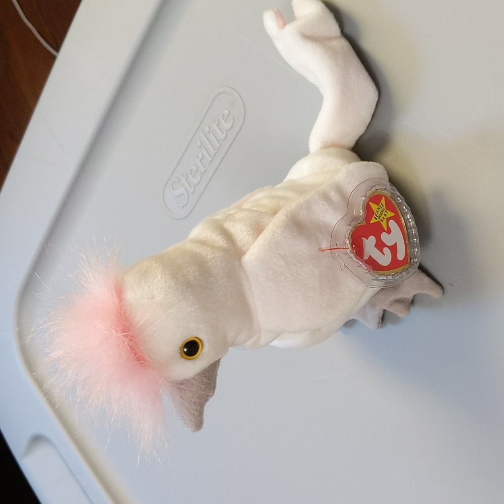 Ty Beanie Baby Kuku (Rare with errors)
